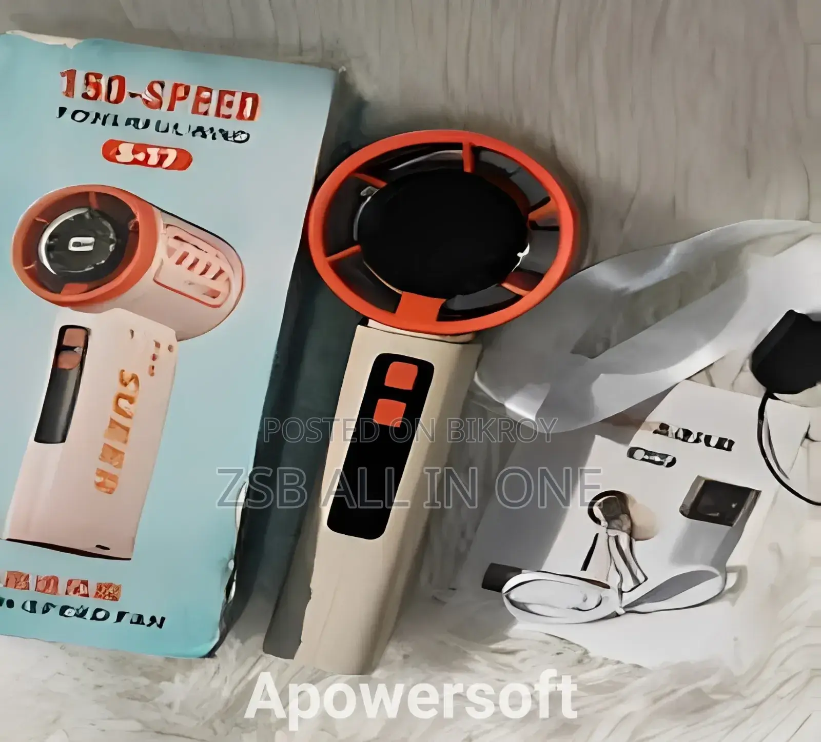 [S-17] Portable High-Speed Handheld Turbo Mini Fan