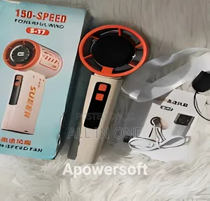 [S-17] Portable High-Speed Handheld Turbo Mini Fan New Update