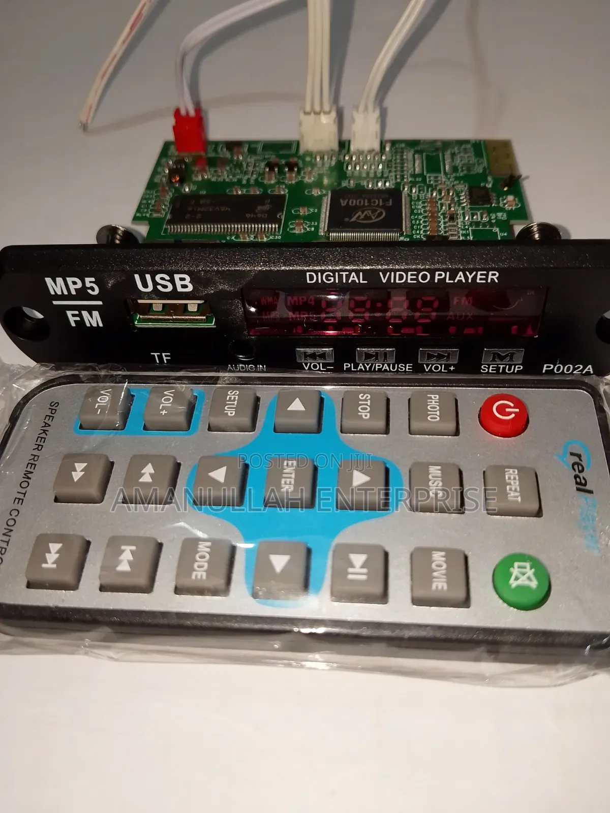 Mp5 Usb Audio Player Module With Remote | Diy Sound System Bangladesh