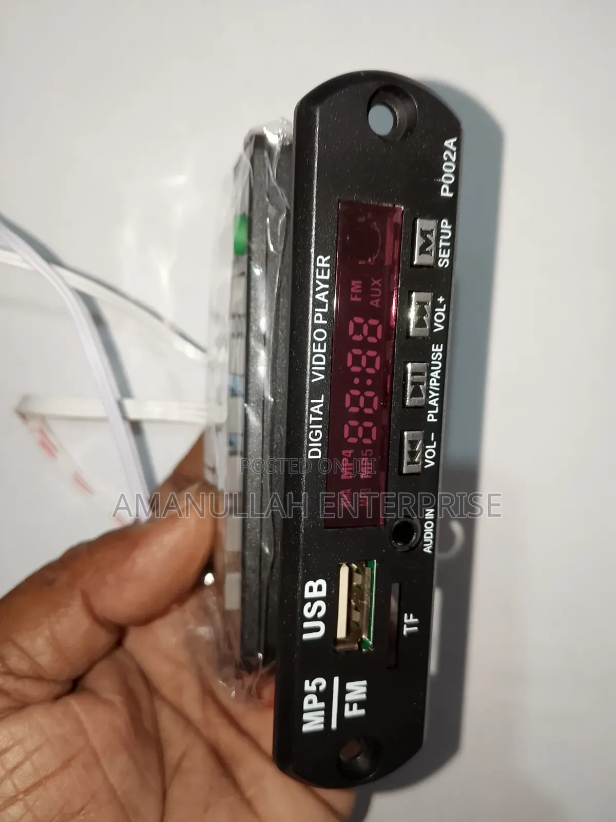 Mp5 Usb Audio Player Module With Remote | Diy Sound System Bangladesh
