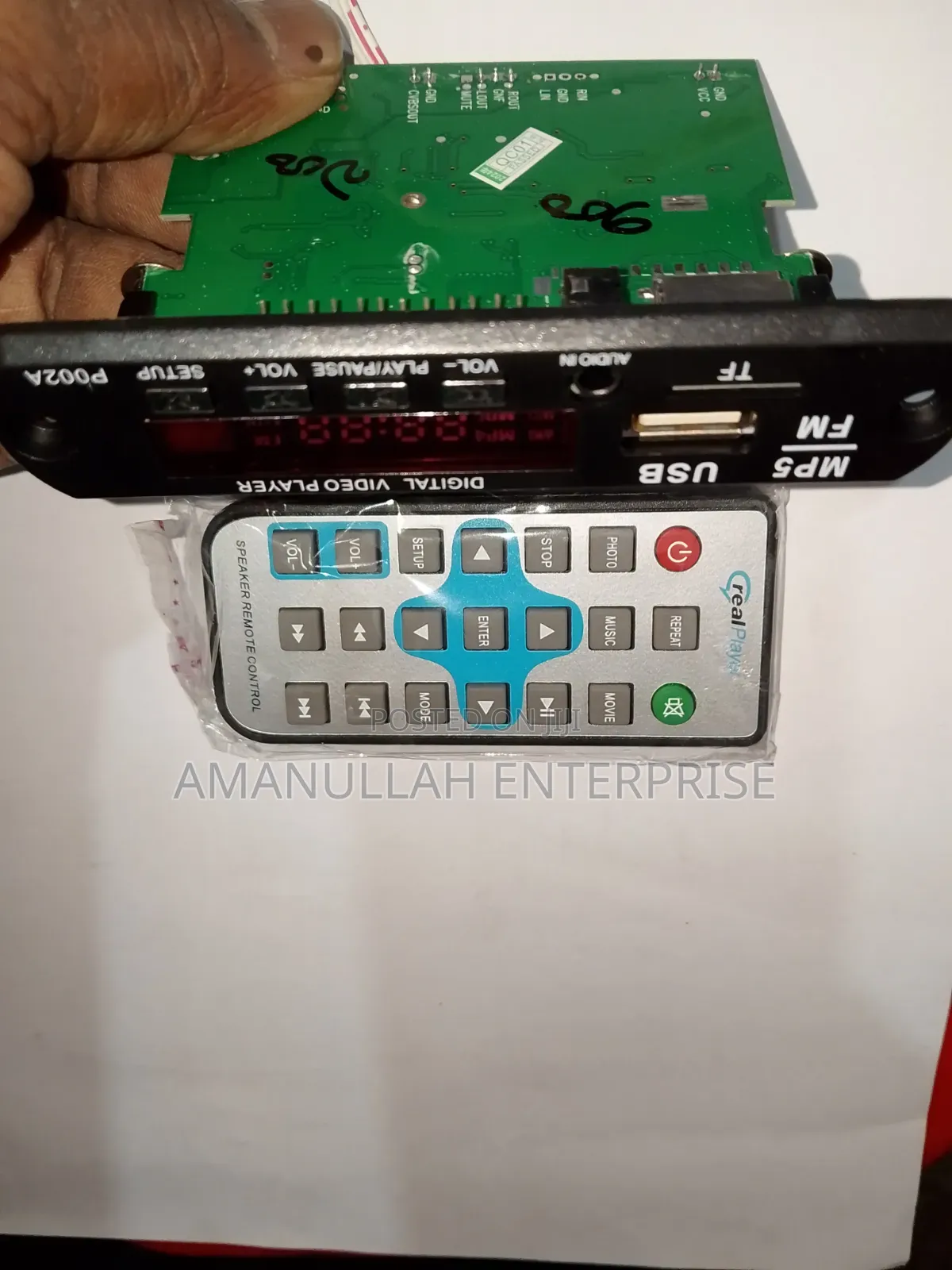Mp5 Usb Audio Player Module With Remote | Diy Sound System Bangladesh
