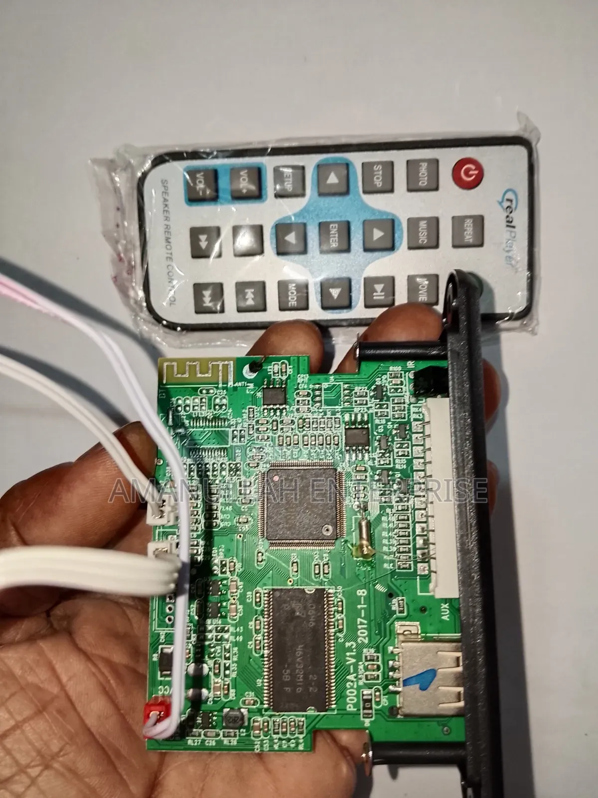 Mp5 Usb Audio Player Module With Remote | Diy Sound System Bangladesh