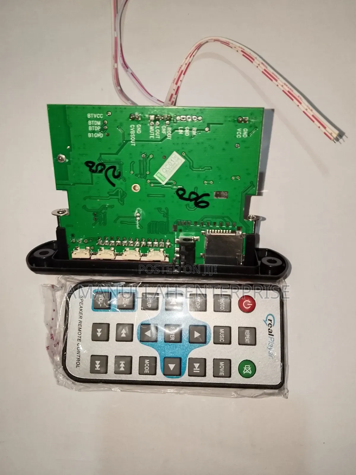 Mp5 Usb Audio Player Module With Remote | Diy Sound System Bangladesh