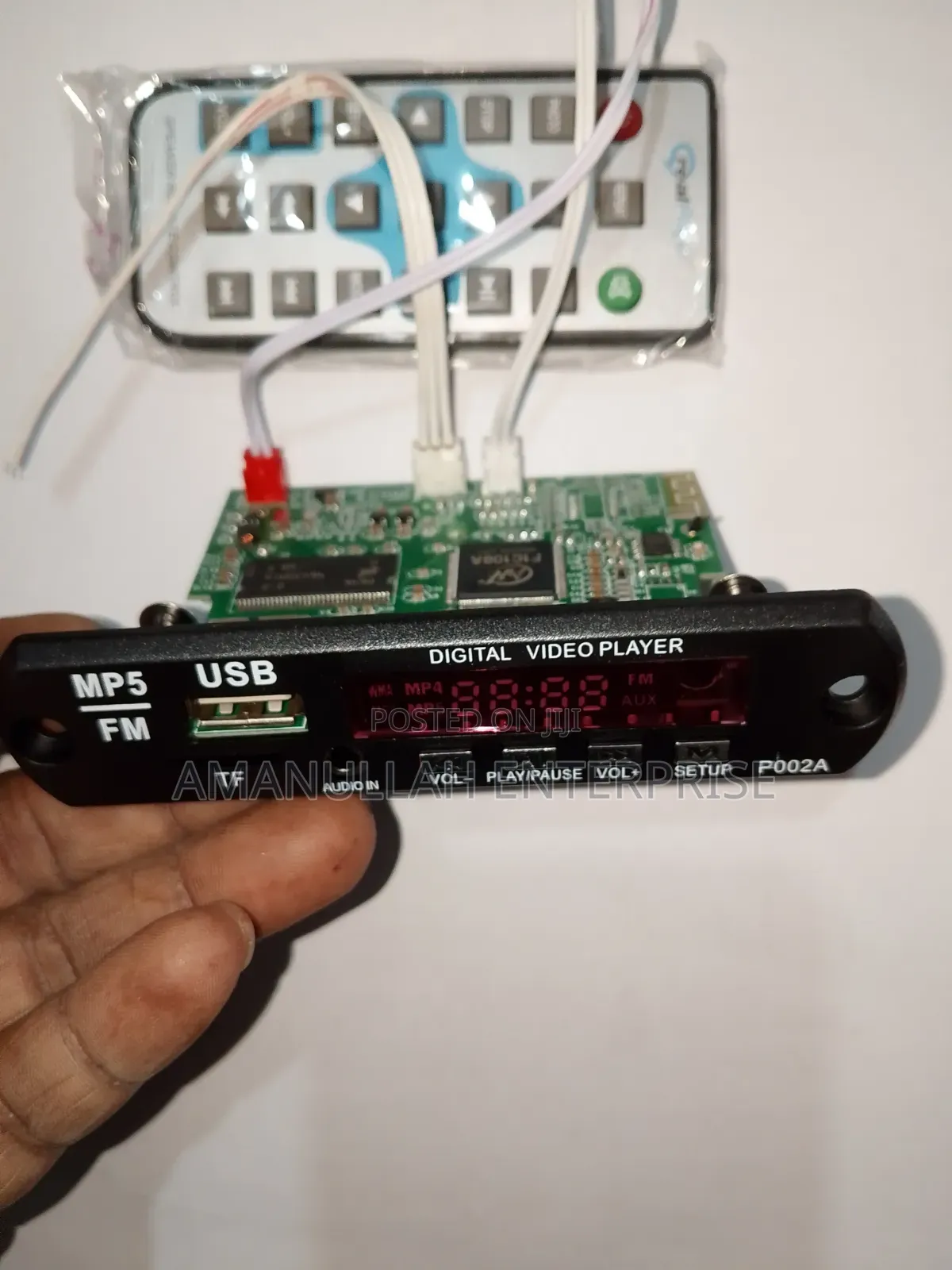 Mp5 Usb Audio Player Module With Remote | Diy Sound System Bangladesh