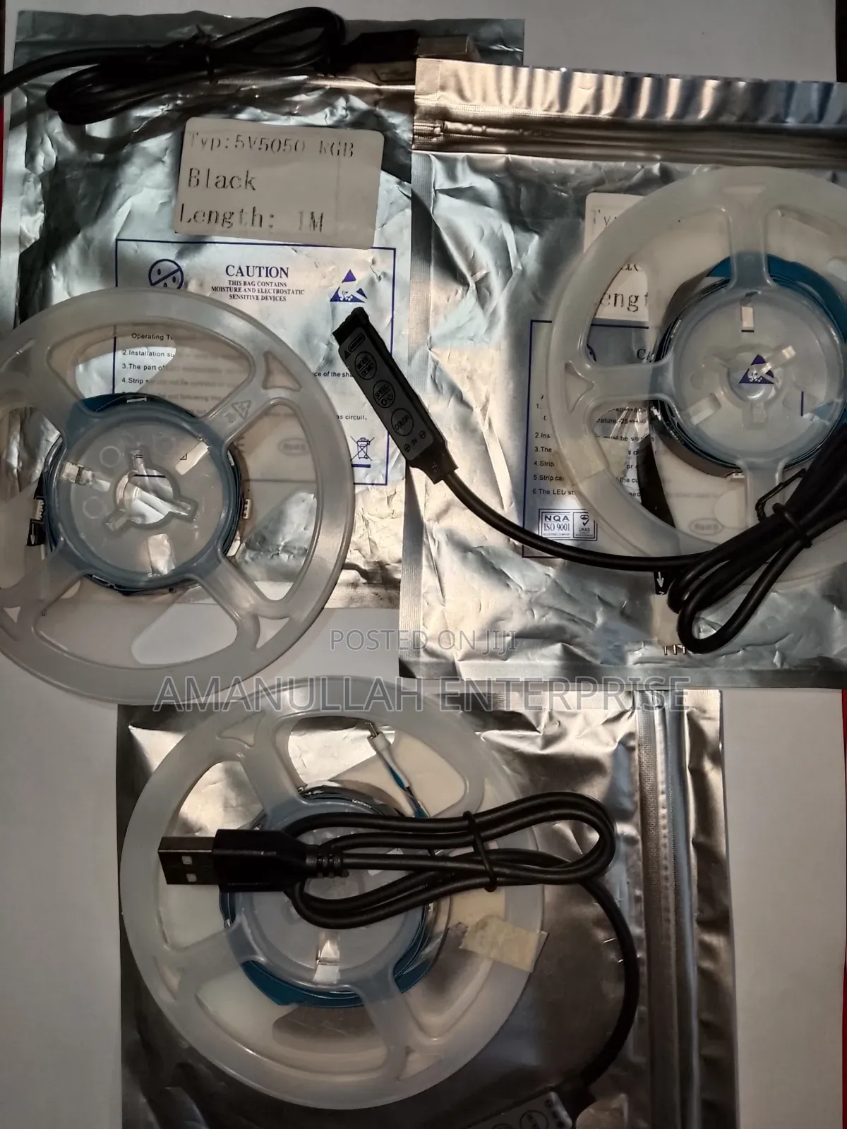 Usb RGB Led Strip Light 3 Key Controller | Easy Plug Play Light
