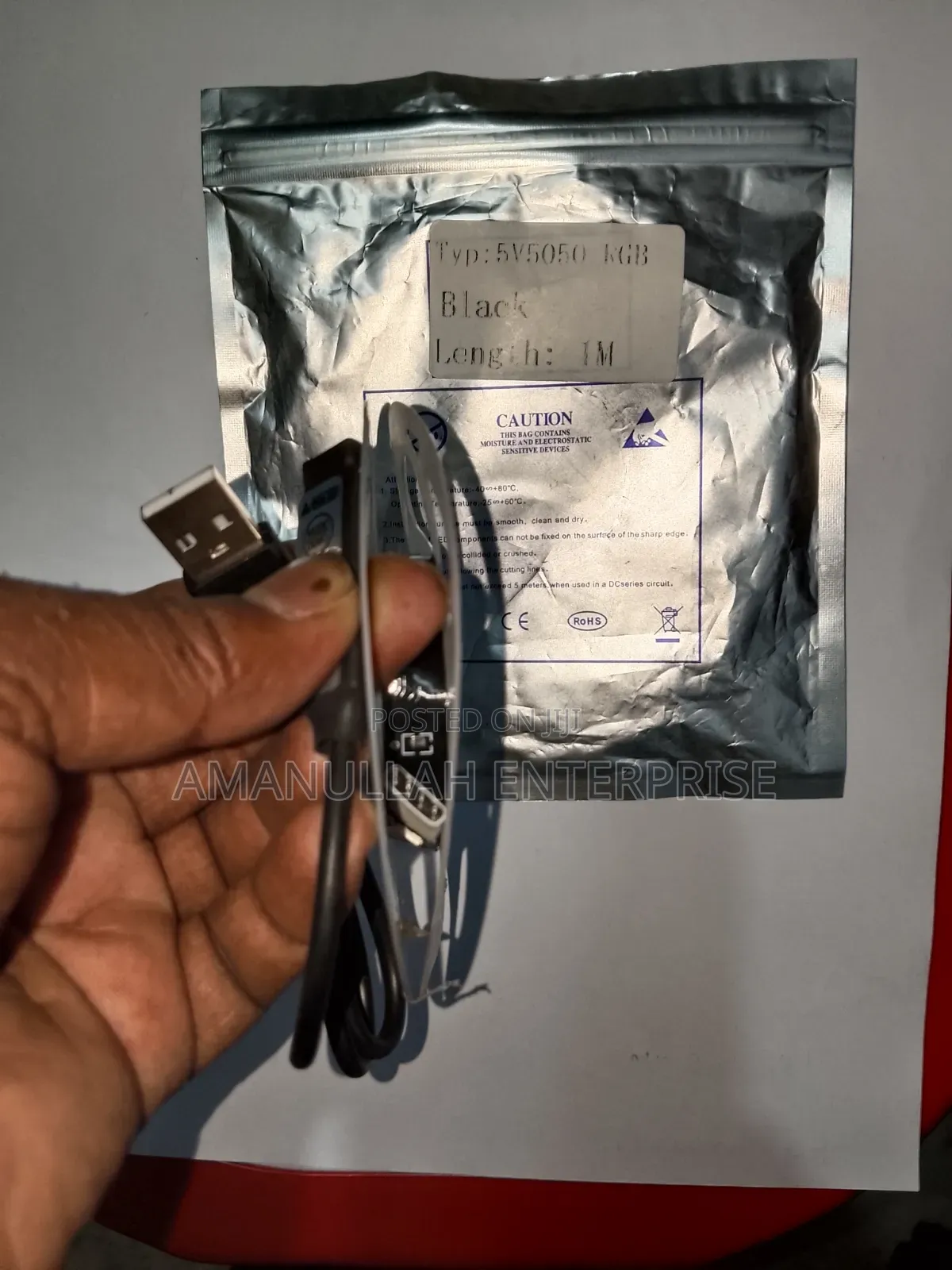 Usb RGB Led Strip Light 3 Key Controller | Easy Plug Play Light