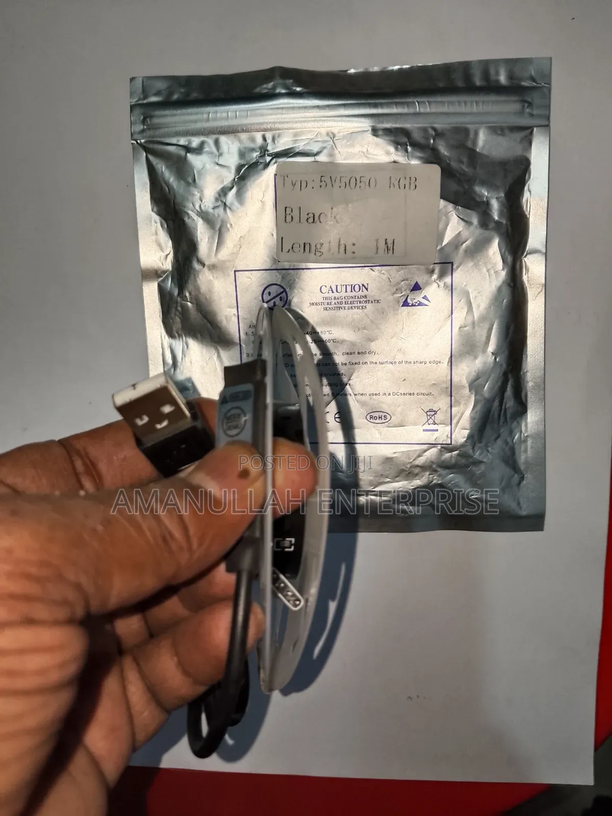 Usb RGB Led Strip Light 3 Key Controller | Easy Plug Play Light