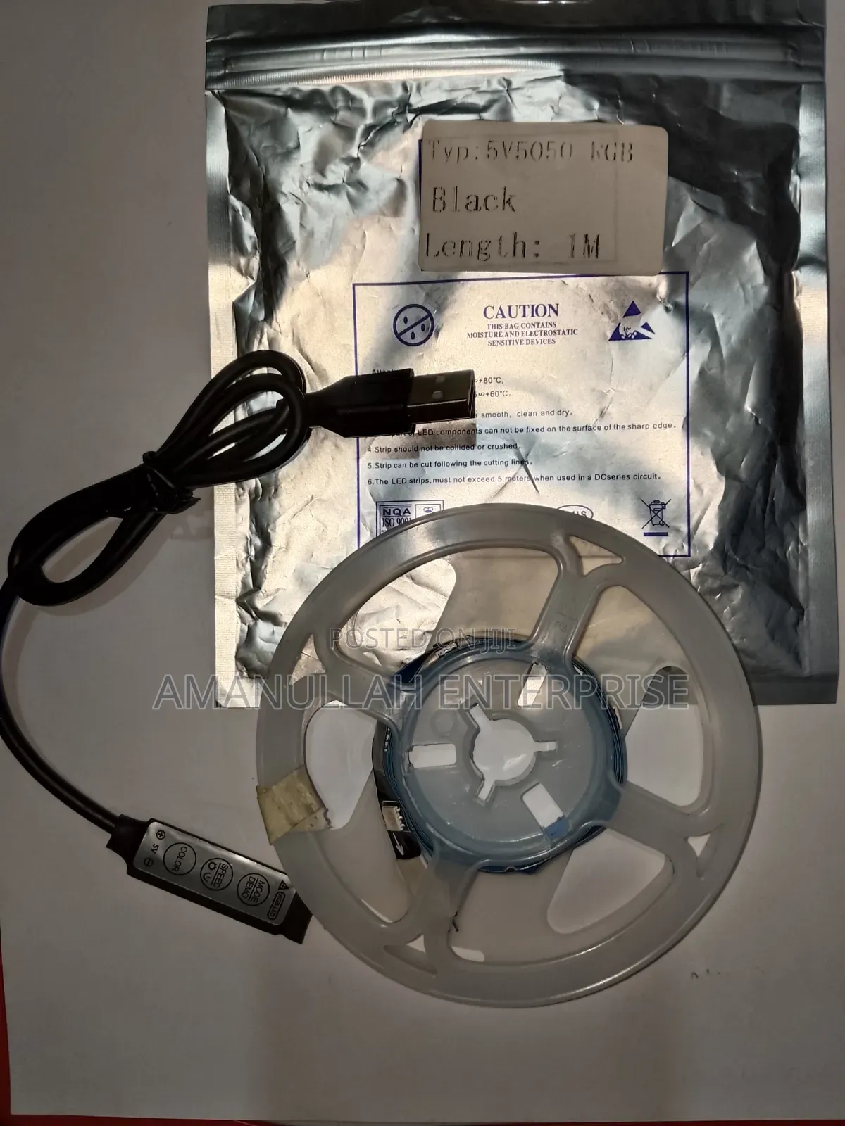 Usb RGB Led Strip Light 3 Key Controller | Easy Plug Play Light