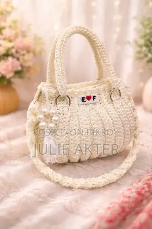 Handmade Crochet Stylish Ladies Bag