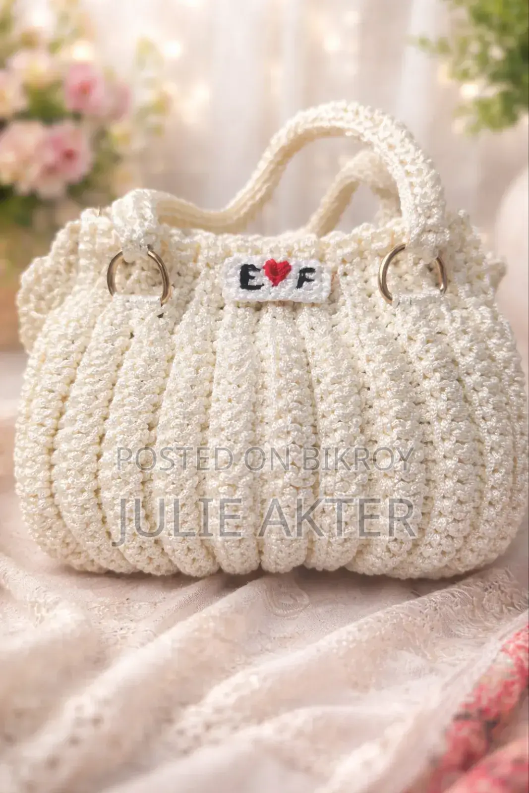 Handmade Crochet Stylish Ladies Bag