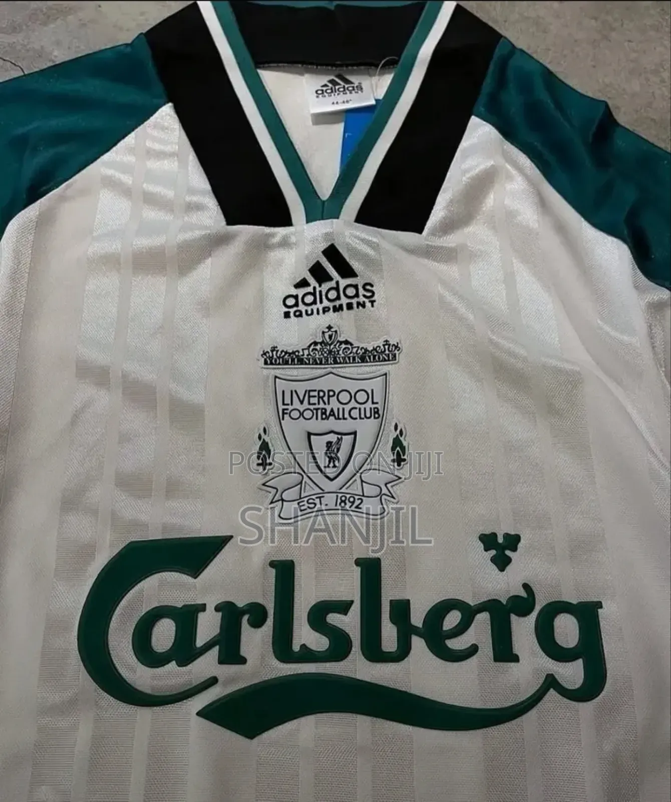 Liverpool Away 1993-1995 Jersey Price Only 499 Taka