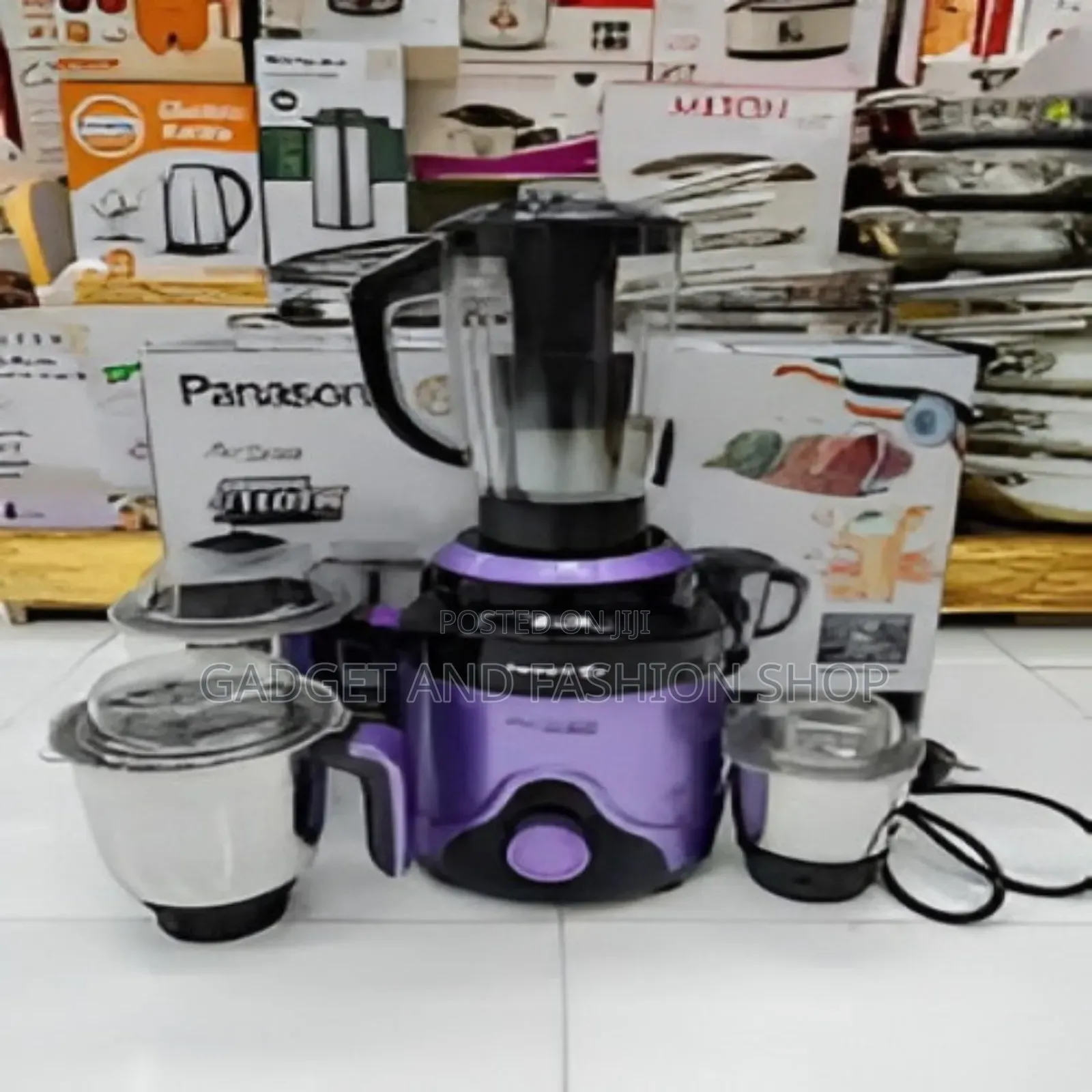 Panasonic Super Powerful 1600 Watt Mixer Grinder with 4 Jars