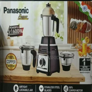 Panasonic Super Powerful 1600 Watt Mixer Grinder with 4 Jars