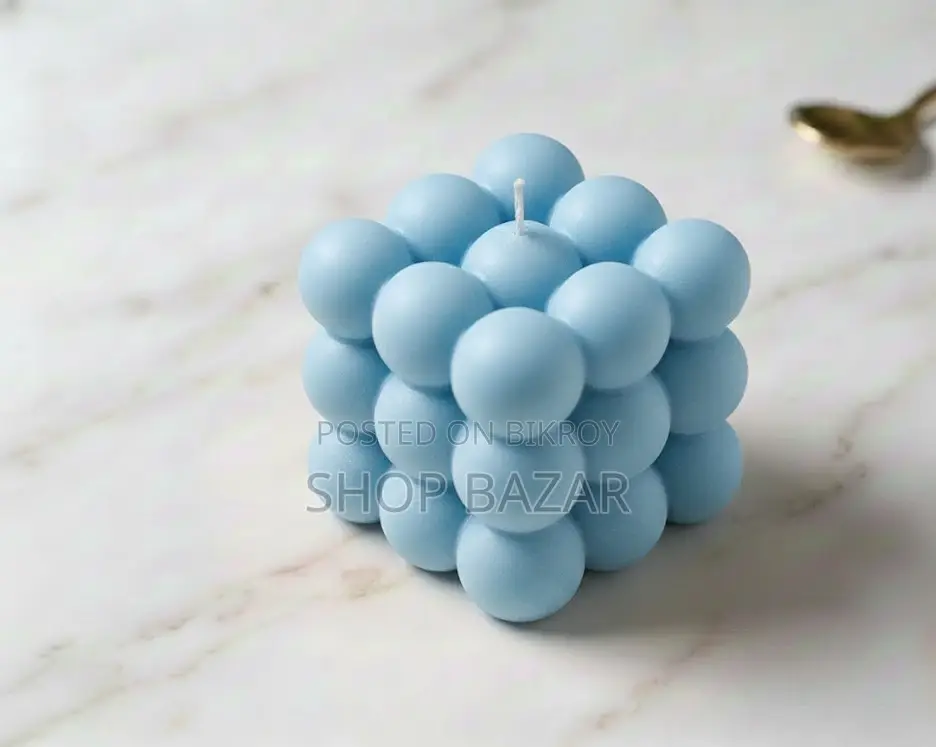 Premium Flower-Shaped Candle – Elegant Decor Item