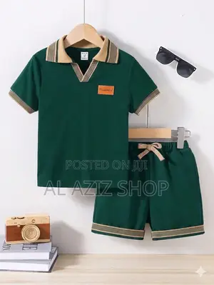 Baby Polo Shirt and Pant Set