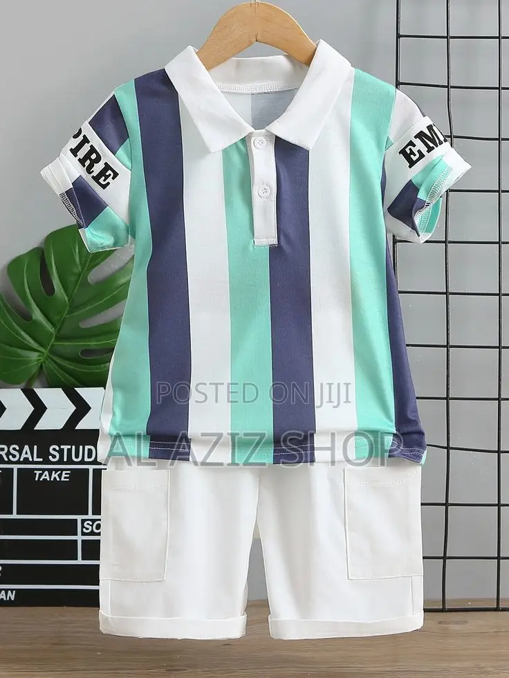 Baby Polo Shirt and Pant Set