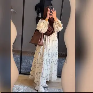 Premium Printed Abaya