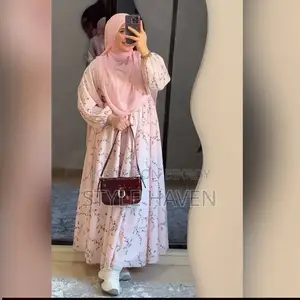 Premium Printed Abaya