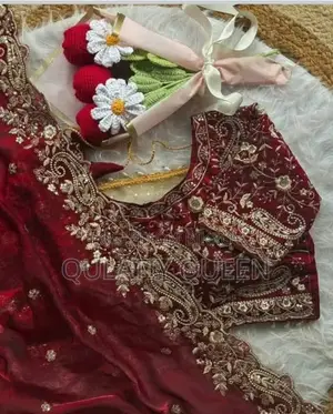 Glamorous Jimchu Silk: Gorgeous Sequence Embroidery Saree