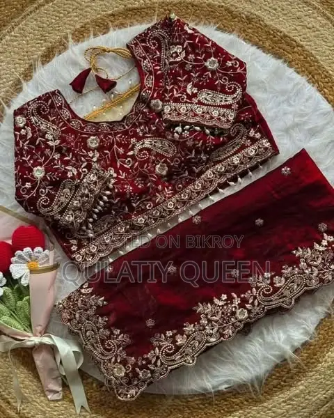 Glamorous Jimchu Silk: Gorgeous Sequence Embroidery Saree
