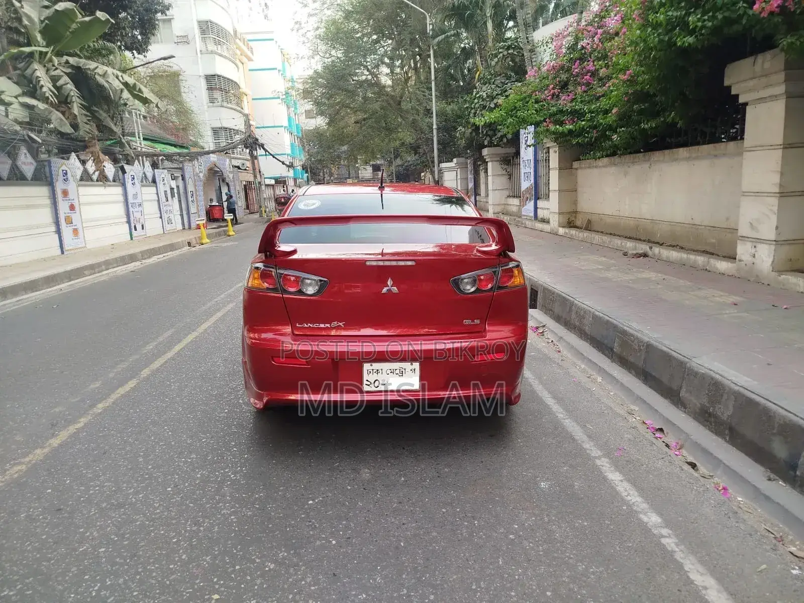 Mitsubishi Lancer 2015 Red