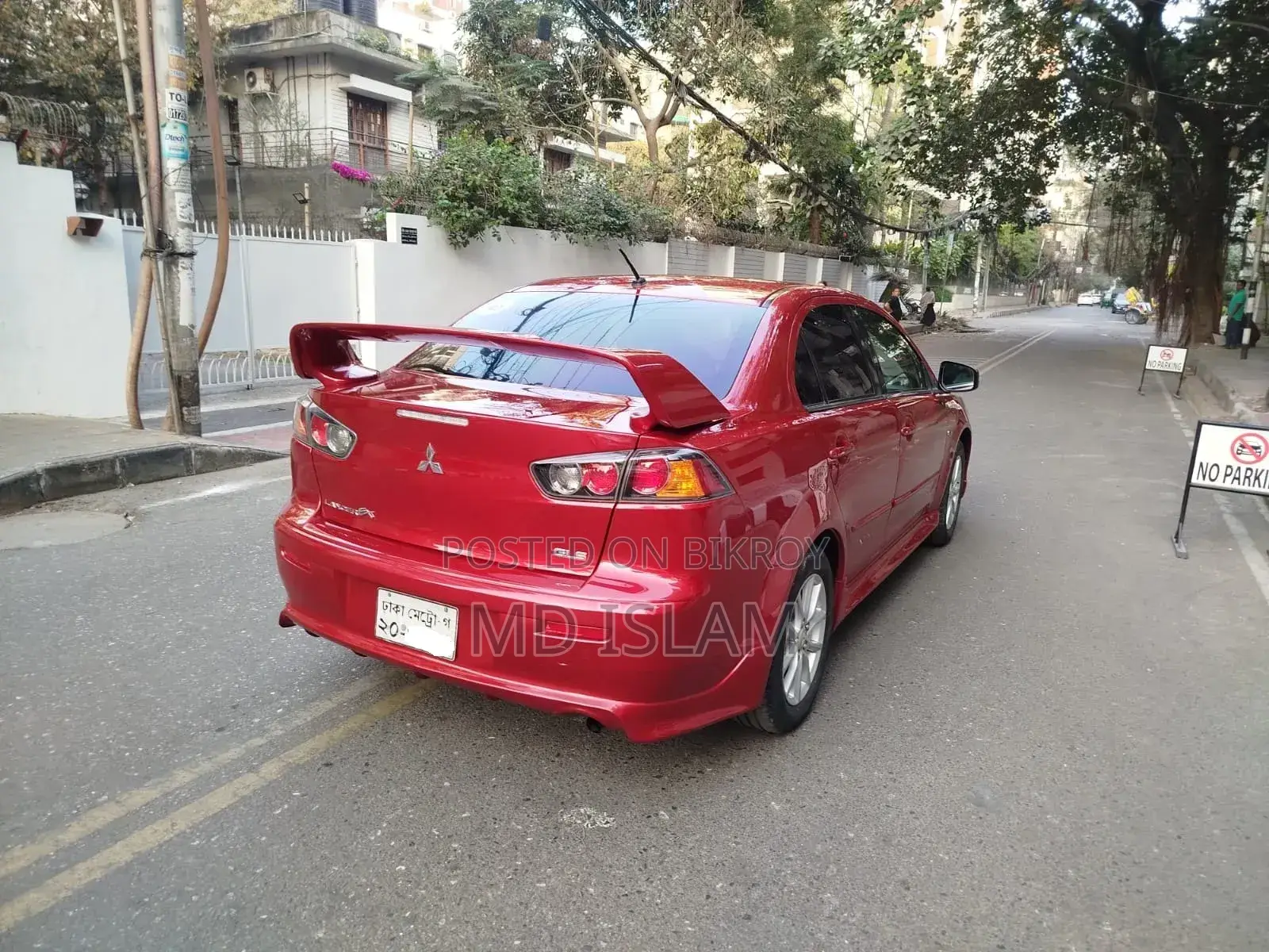 Mitsubishi Lancer 2015 Red