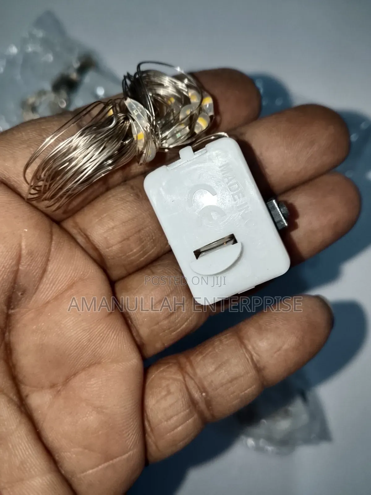 ব্যাটারি চালিত এলইডি ফেয়ারি লাইট | ওয়াটারপ্রুফ কপার ওয়্যার স্ট্রিং লাইট (২ পিস)