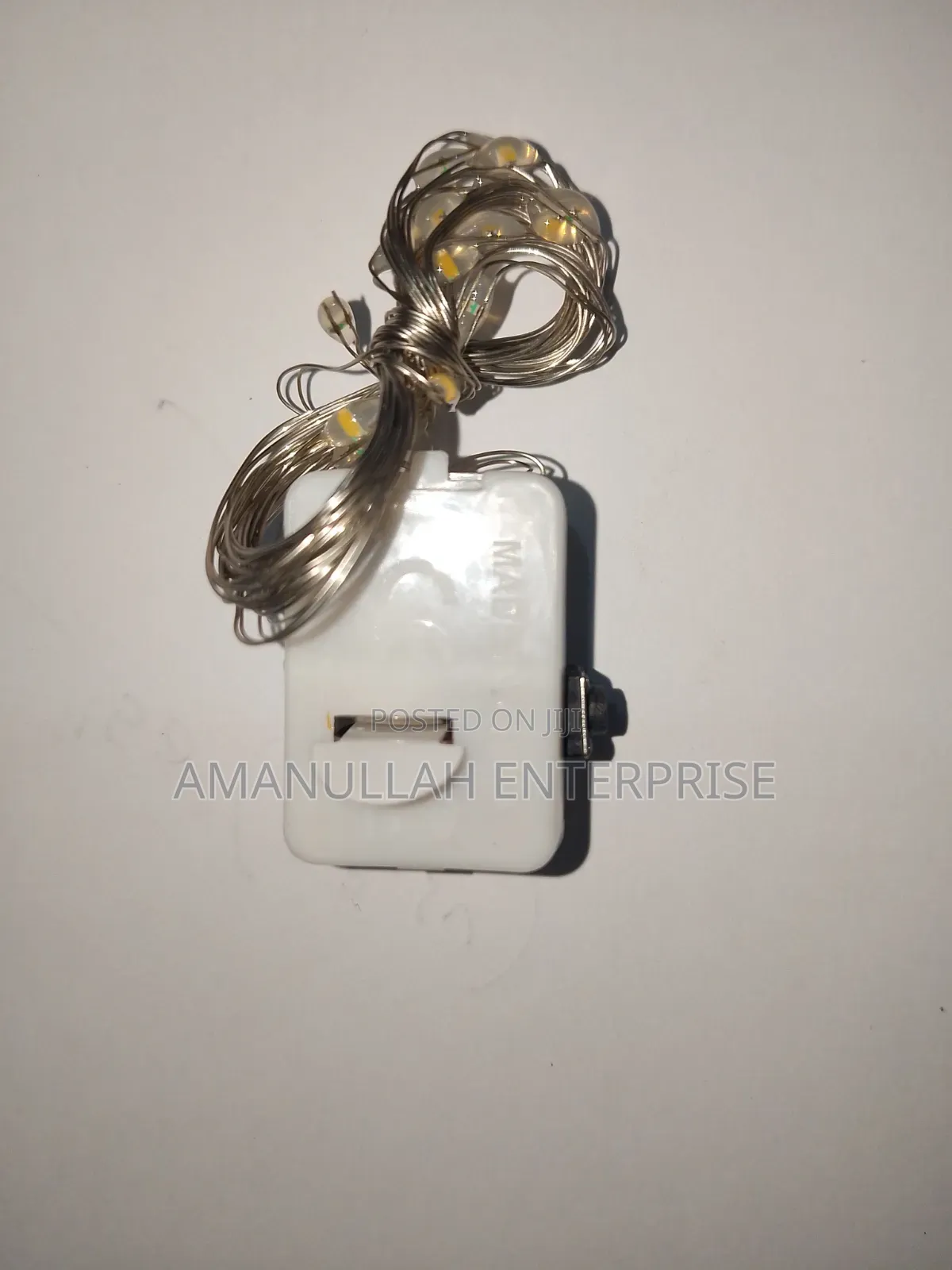 ব্যাটারি চালিত এলইডি ফেয়ারি লাইট | ওয়াটারপ্রুফ কপার ওয়্যার স্ট্রিং লাইট (২ পিস)