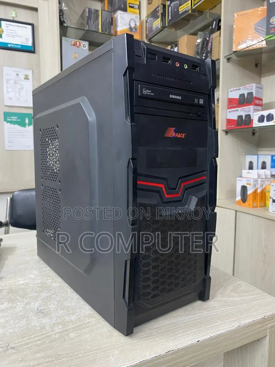 Intel Core I7 6th Gen Desktop Build 8GB RAM 256GB M.2 SSD + 500GB HDD