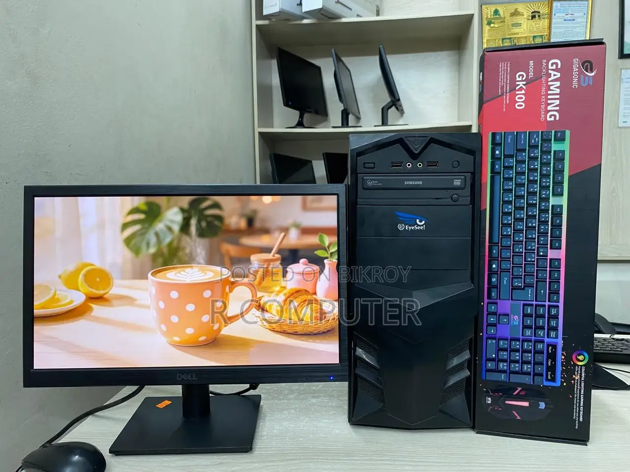 Desktop Computer 4GB Intel Core I3 SSD 128GB