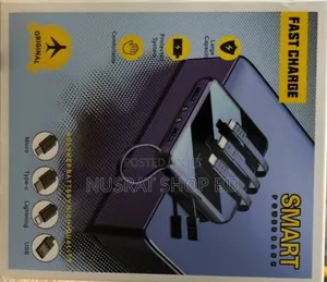 Fast Charge Power Bank (20000mAh, Multi Cable Built-In)
Code: 13165