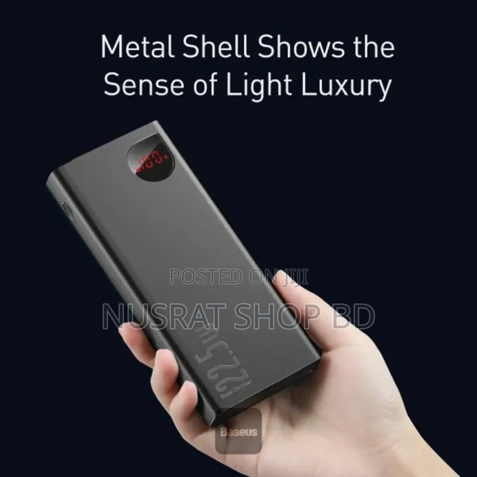 Baseus Adaman 20000mAh 22.5W Metal Power Bank Code: 5413