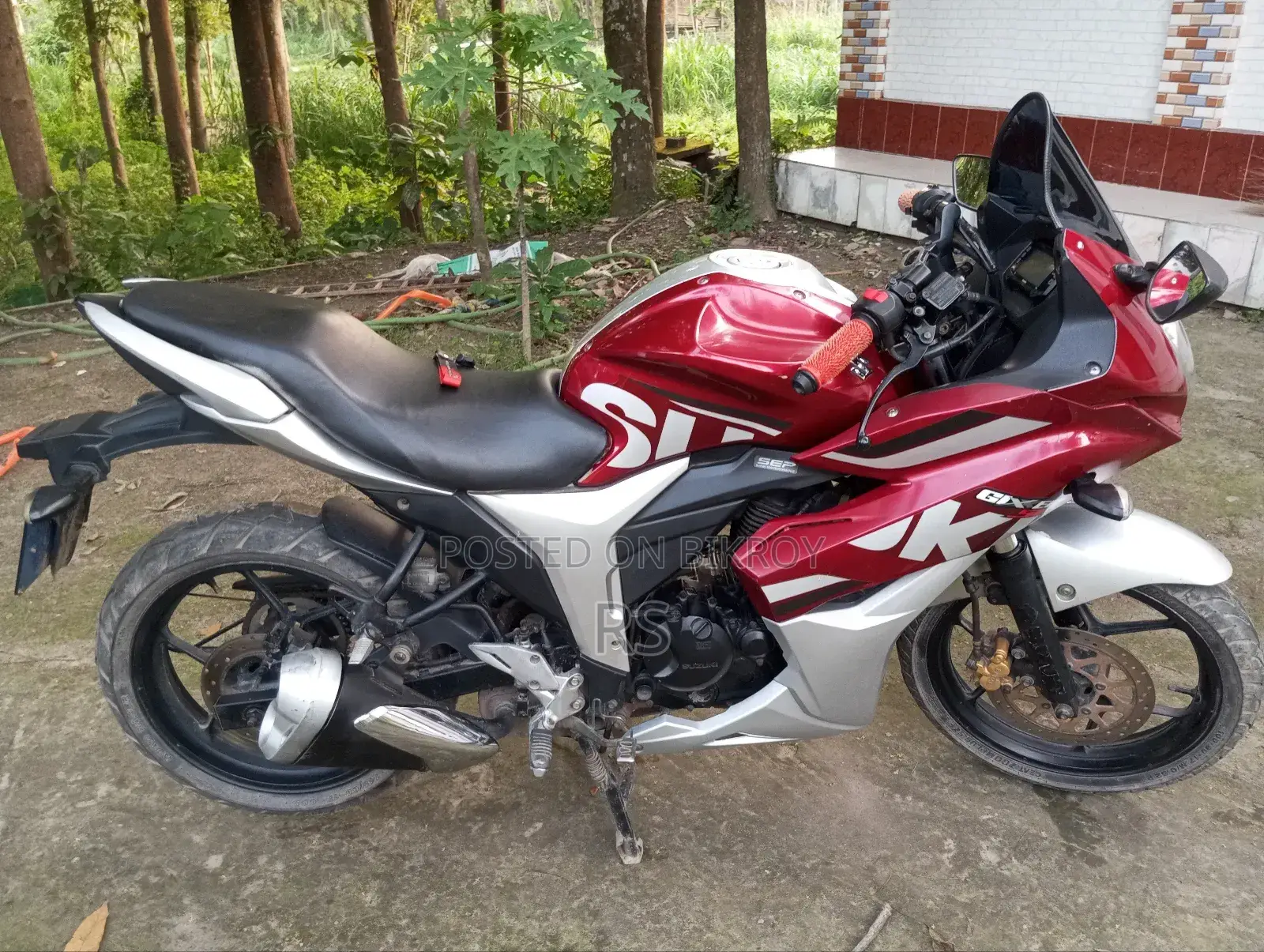 Suzuki Gixxer SF FI 2021 Pink