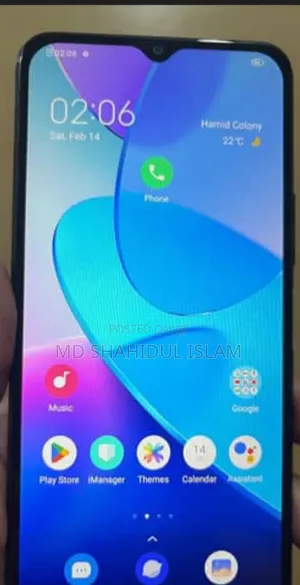 Vivo Y21 64 GB Blue