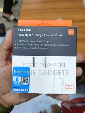 Mi 120 Watt Turbo and Nano Charger