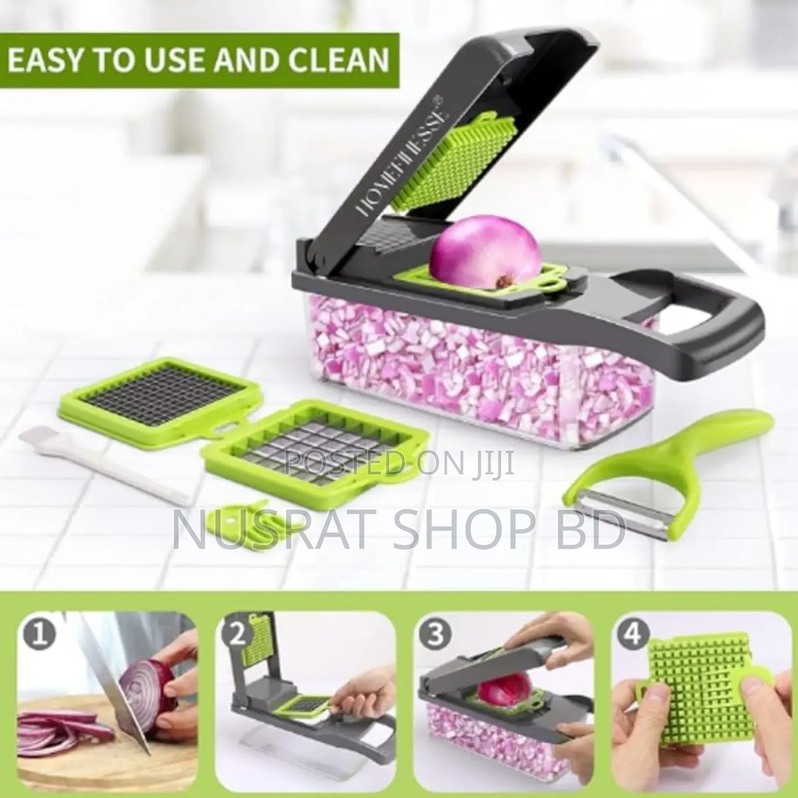 16 In 1 Multifunctional Vegetable Chopper Code: 10220