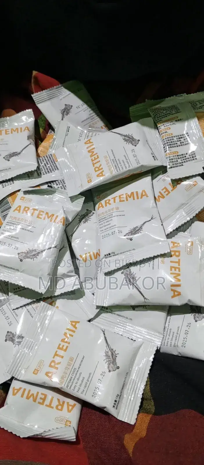 Premium Aquarium Fish Food – Fast Growth Healthy Fish