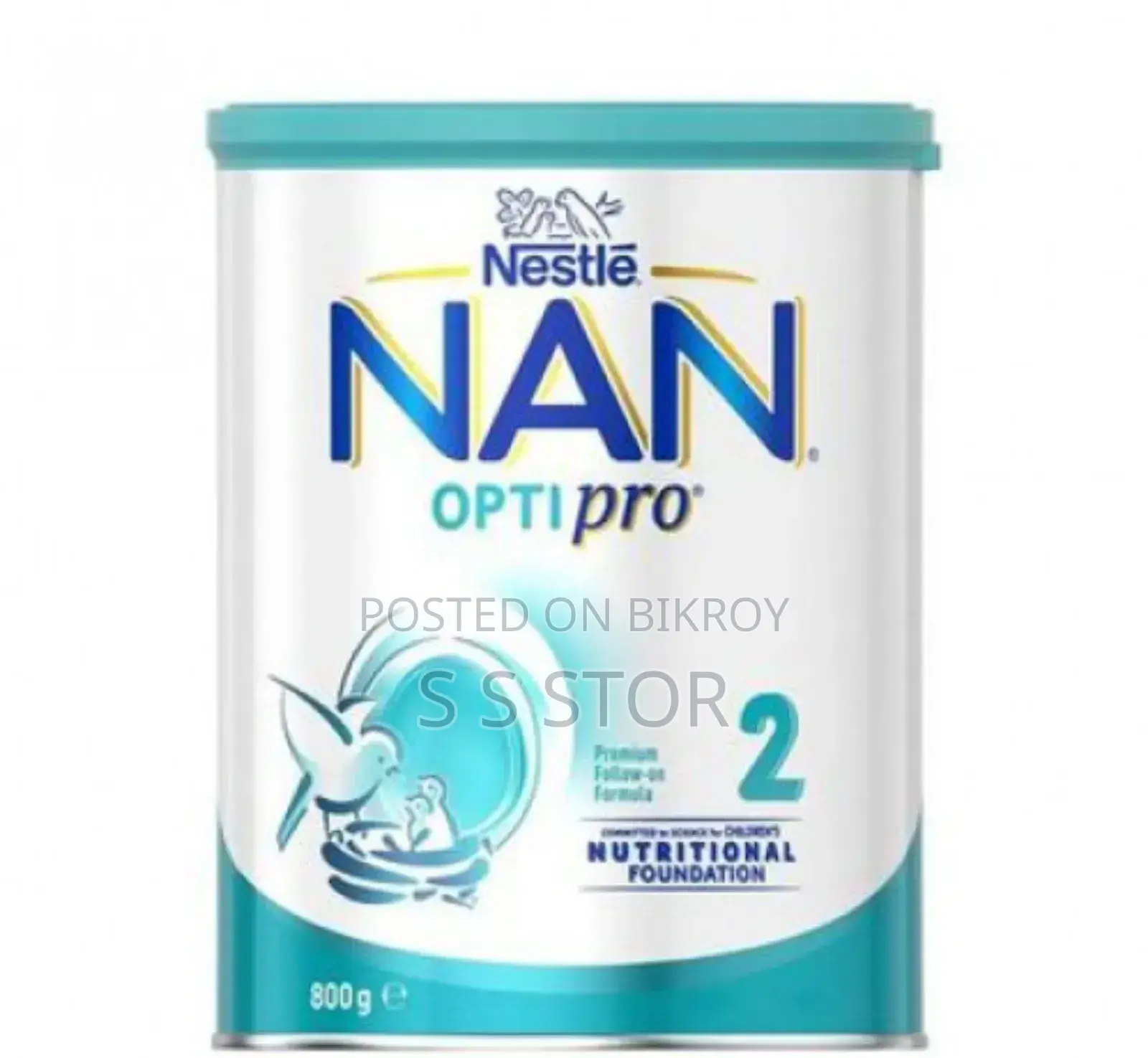 Nestle NAN 2 Optipro Baby Milk Infant (From 6-12 Months) - 800g
