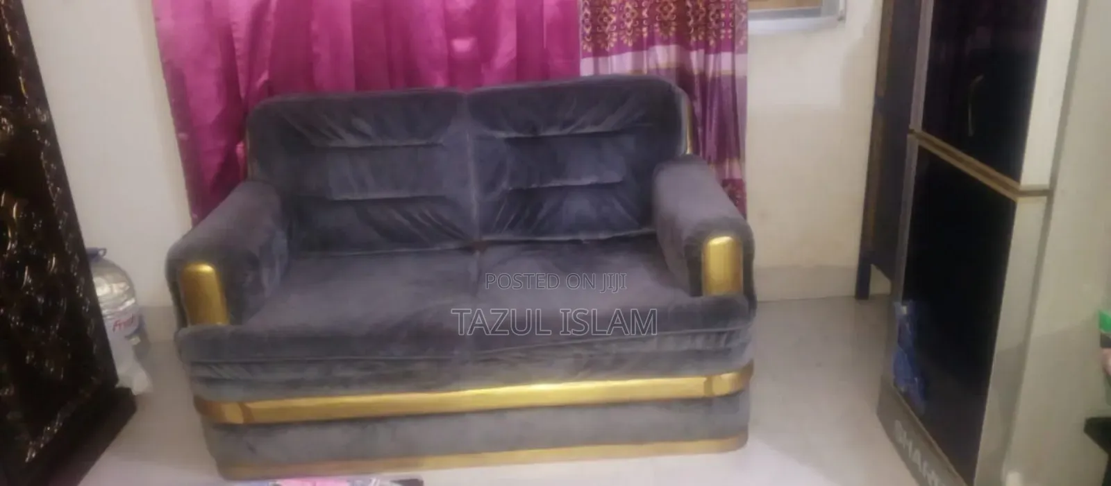 Gold Frame Sofa