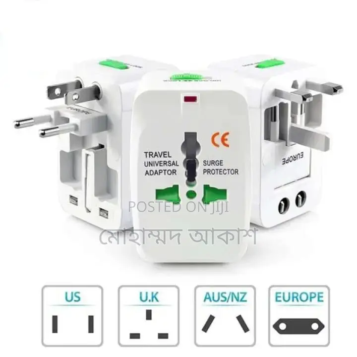 Universal International All-in-1 Travel Adapter Multi-Plug Power Socket