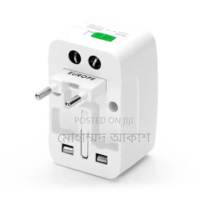 Universal International All-in-1 Travel Adapter Multi-Plug Power Socket