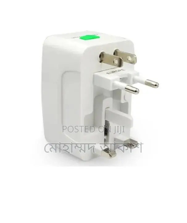 Universal International All-in-1 Travel Adapter Multi-Plug Power Socket