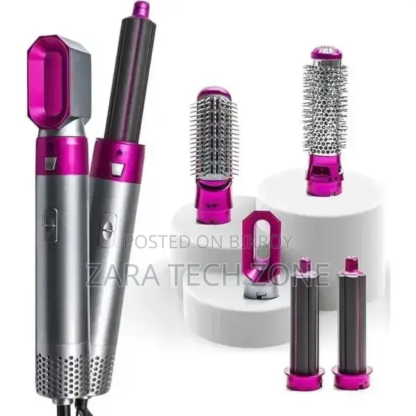 Hair Dryer, Straightener, Curler, Comb