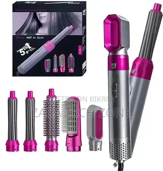 Hair Dryer, Straightener, Curler, Comb