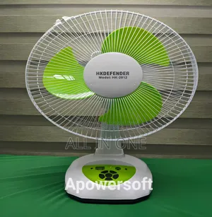এইচকে ডিফেন্ডার ১৬ ১৪ ১২ ইঞ্চি রিচার্জেবল ফ্যান এইচকে - ২৯১৬