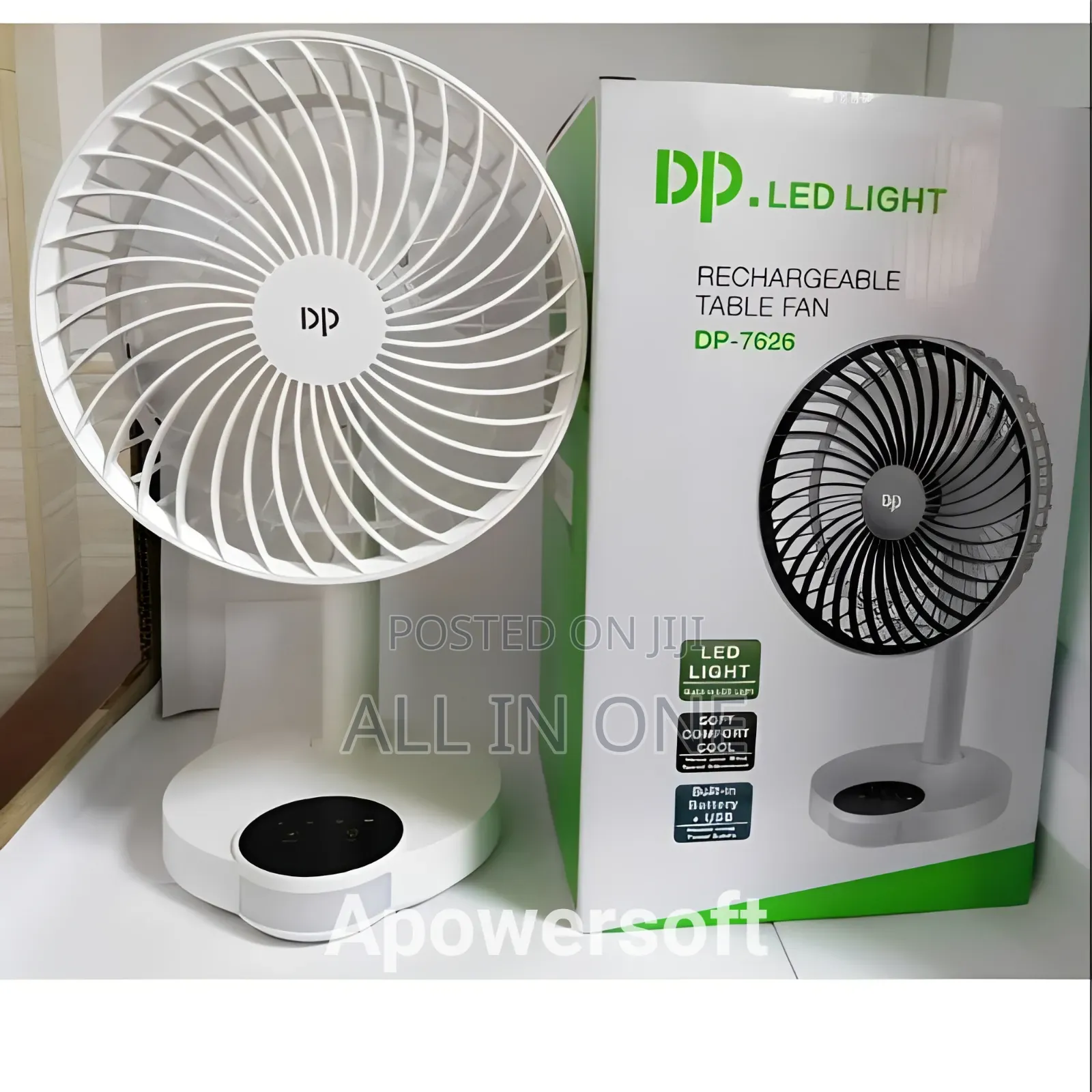 ডেস্কটপ পোর্টেবল রিচার্জেবল ফ্যান