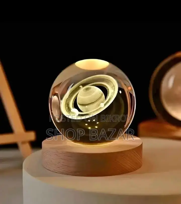 Dolphin Crystal Ball Night Lamp – Romantic LED Light