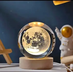 Dolphin Crystal Ball Night Lamp – Romantic LED Light