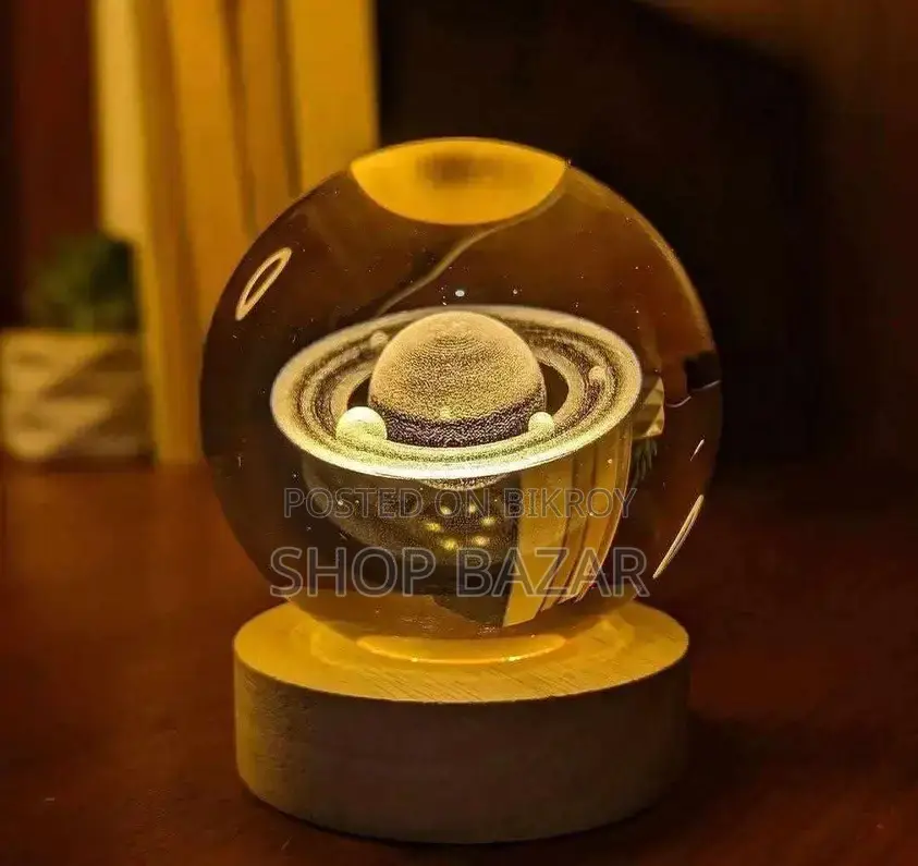 Dolphin Crystal Ball Night Lamp – Romantic LED Light