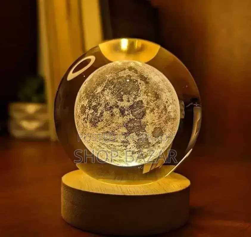 Dolphin Crystal Ball Night Lamp – Romantic LED Light